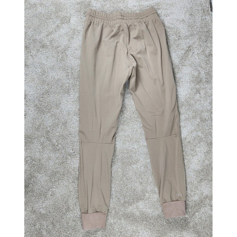 BYLT Pants Elite+ Joggers Women S Sand 4 Way‎ Stretch Drawstring Zipper Pockets - Picture 7 of 12